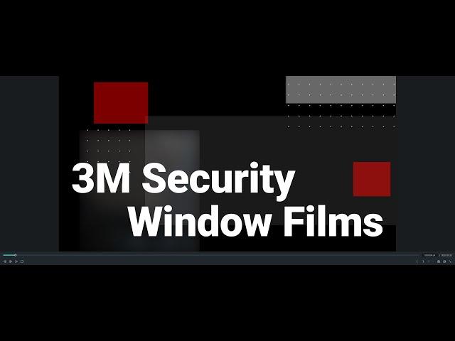 What are 3M's Top 3 Security Window Films