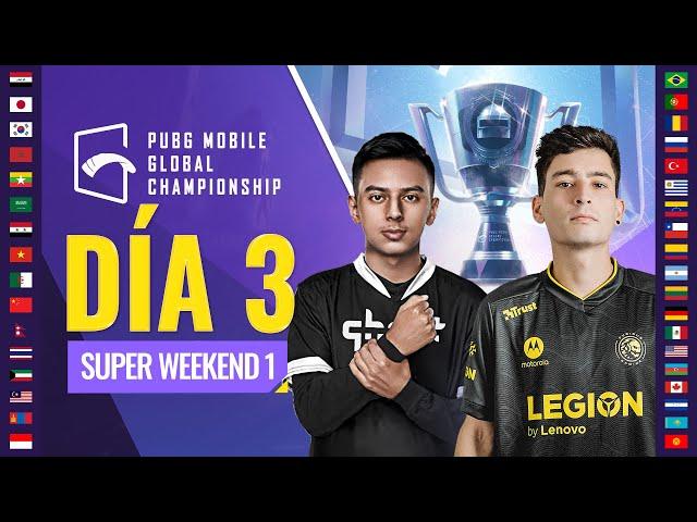 [ES] PMGC 2021 Liga Oeste | Super Weekend 1 Día 3 | PUBG MOBILE Global Championship