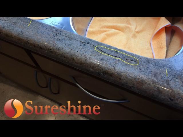 Granite Crack Repairs Explained -