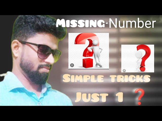 How to identify missing numbers