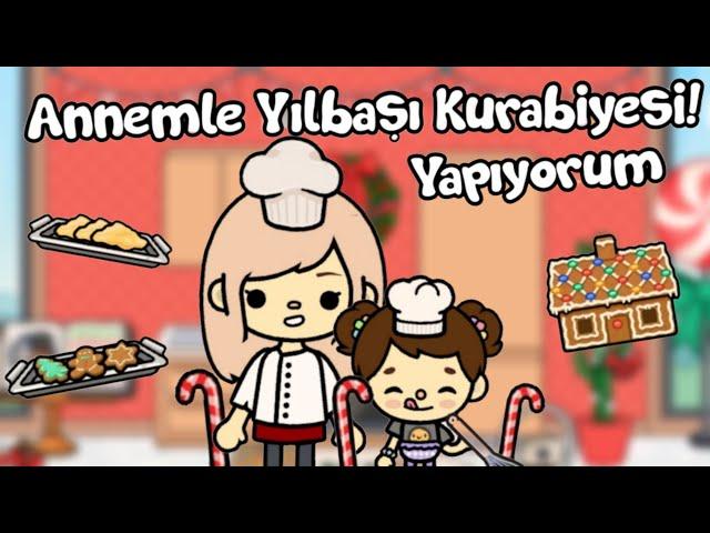 Annemle Yılbaşı Kurabiyesi Yaptık! TOCA LIFE WORLD TÜRKÇE- PRUDENCE NIGHT KING