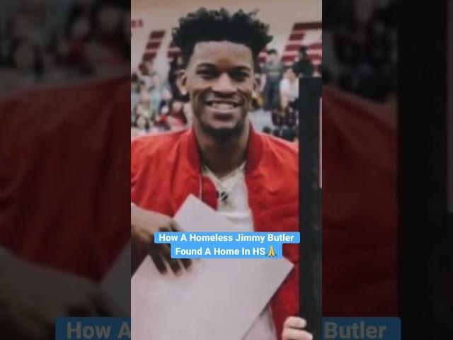 When Jimmy Butler was no longer homeless 