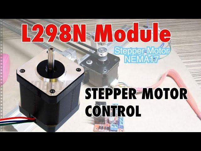 NEMA 17 Stepper Motor Control using L298N Arduino tutorial