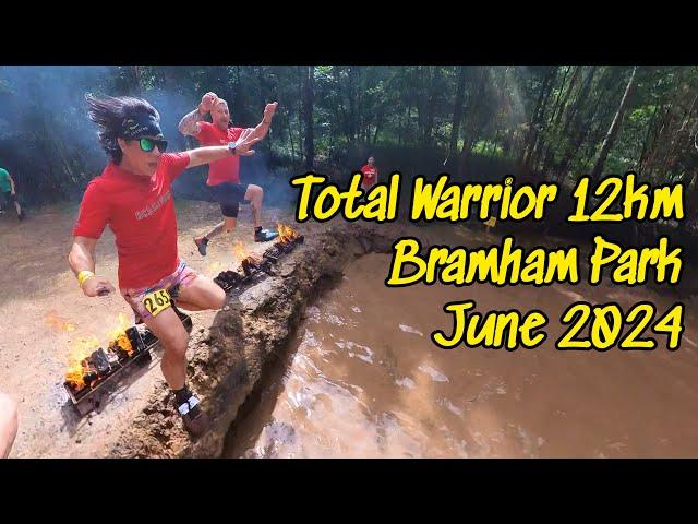 Total Warrior Obstacle Race, 23 June 2024 - 12km course, all obstacles