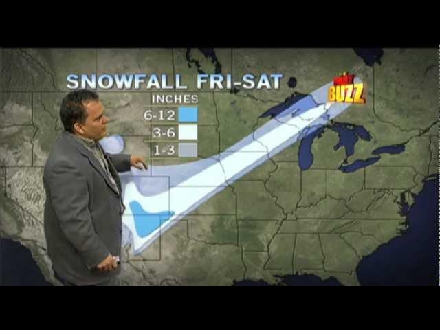 Phallic Weather Blooper (The Daily Buzz)