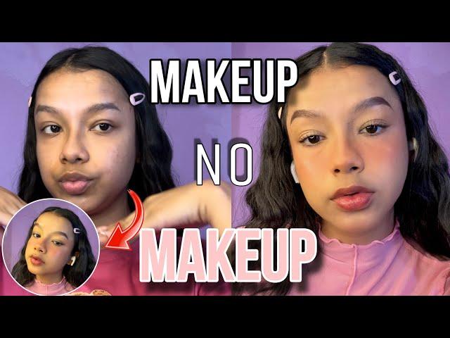 Makeup no makeup// Maquillaje natural TUTORIAL