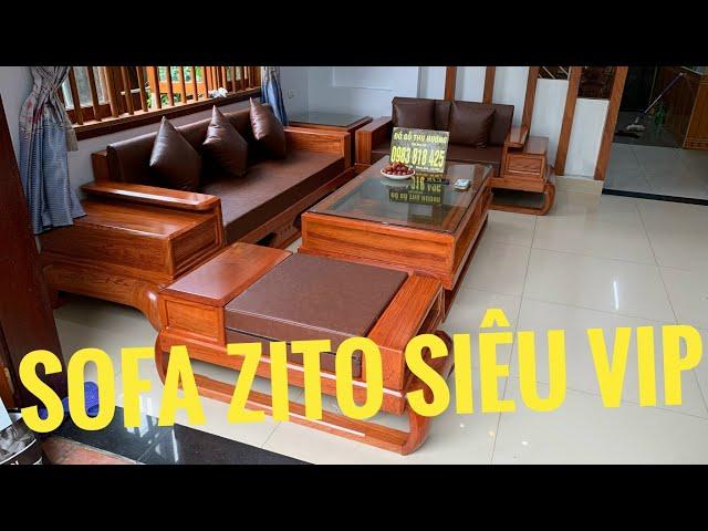 Bàn Giao Bàn Ghế Sofa Zito Cho Phòng Khách Đẹp Hiện Đại Bàn Ghế Sofa Gỗ Hương Đá Sofa Gỗ Đẹp