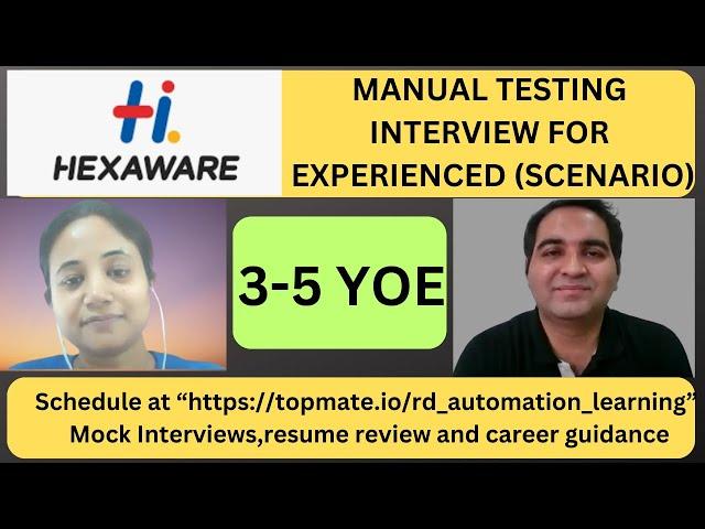 Manual Testing Interview Questions and Answers| Testing Interview Questions | RD Automation Learning