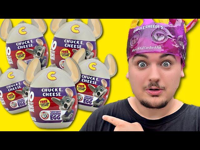 I Bought EVERY Chuck E. Cheese Mystery Egg