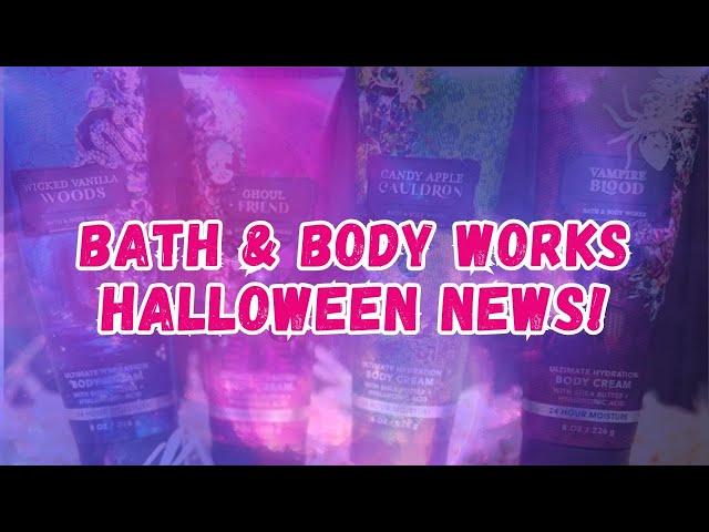 Bath & Body Works Halloween News!