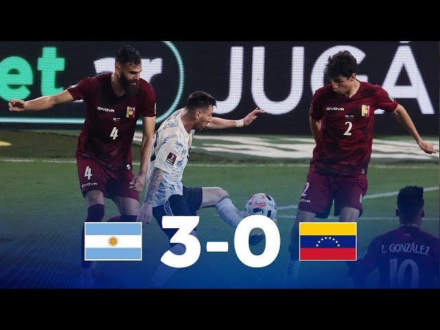 Eliminatorias | Argentina 3-0  Venezuela | Fecha 17