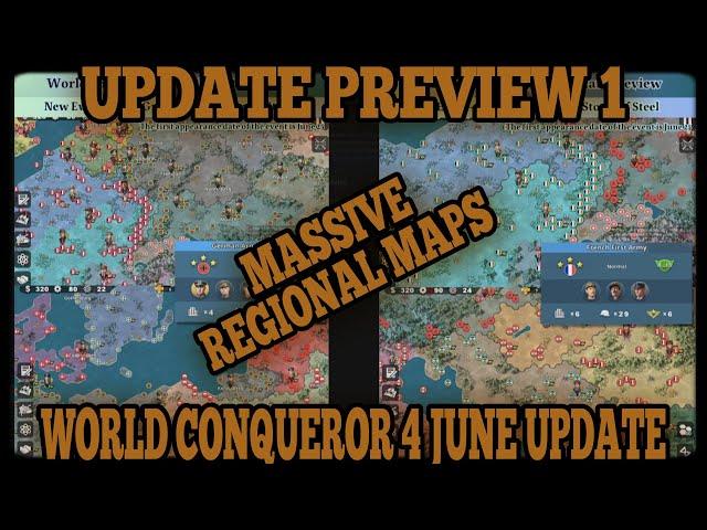 PREVIEW 1 WORLD CONQUEROR 4 JUNE UPDATE