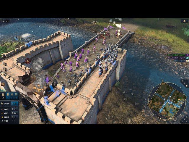 Age Of Empires 4 | Epic 2v1 Battle: Japanese vs Byzantines & Zhu Xi’s Legacy!