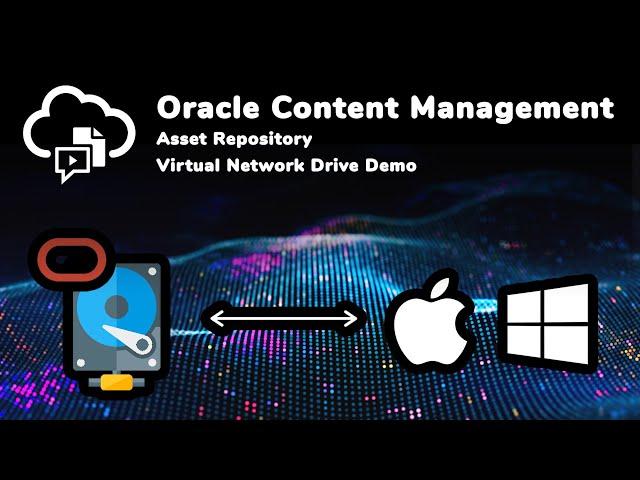 OCM Virtual Drive: For Oracle Content Management Asset Repository