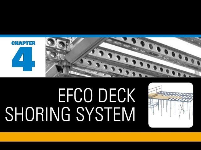 Installation of the EFCO DECK Shoring System (Imperial)