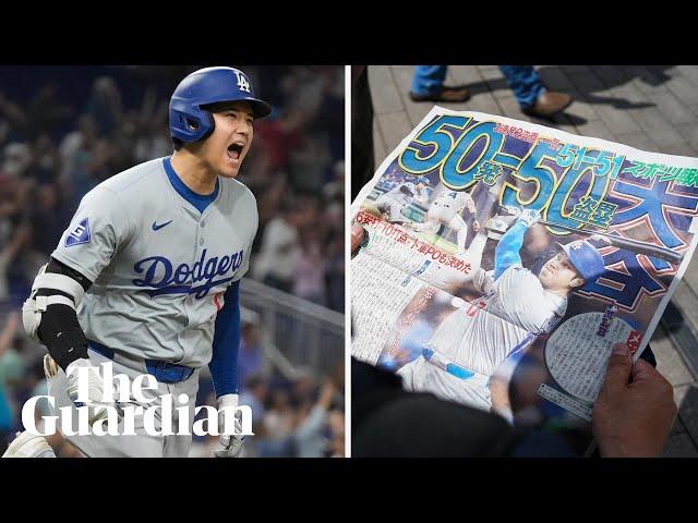 Japanese fans react as Shohei Ohtani makes baseball history: 'I was waiting for this day'