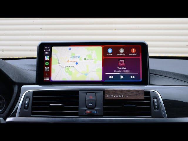 Retrofit Apple Carplay & Android Auto on BMW F30/F31/F32/F33/F36 CIC NBT EVO