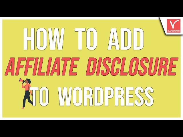 How to Add Affiliate Disclosure to WordPress Automatically - ThirstyAffiliates 2020