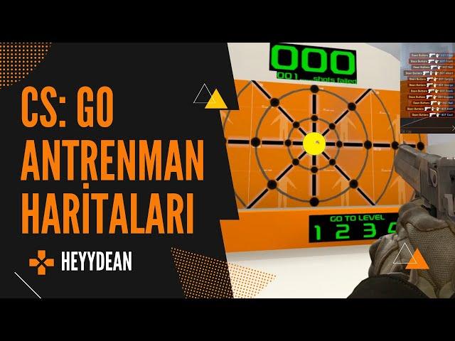 CS:GO En İyi 6 Antrenman Haritası (CS:GO Kendimi Nasıl Geliştirebilirim?)
