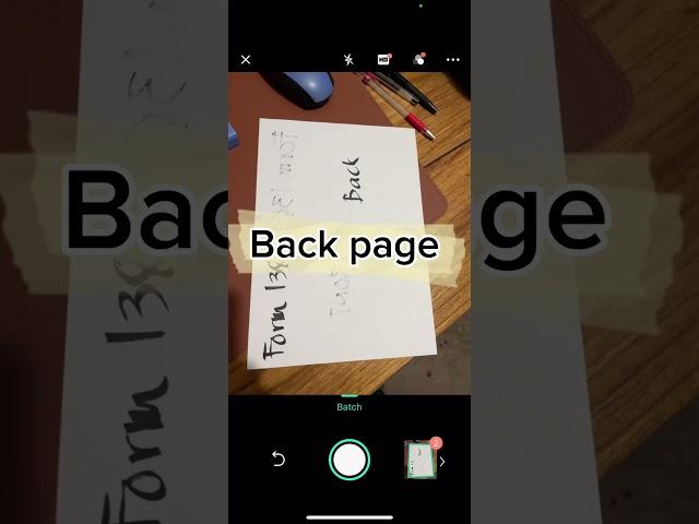 How to Scan a Document using your Phone (CamScanner)