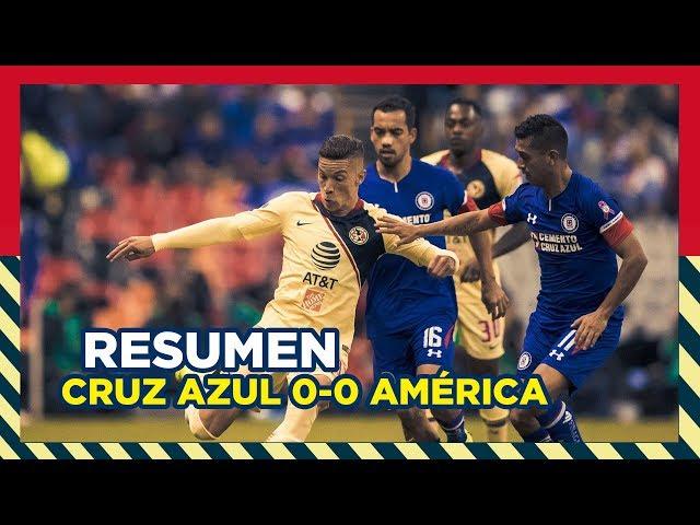 Cruz Azul 0-0 Club América | RESUMEN Jornada 14 | Liga MX | Apertura 2018