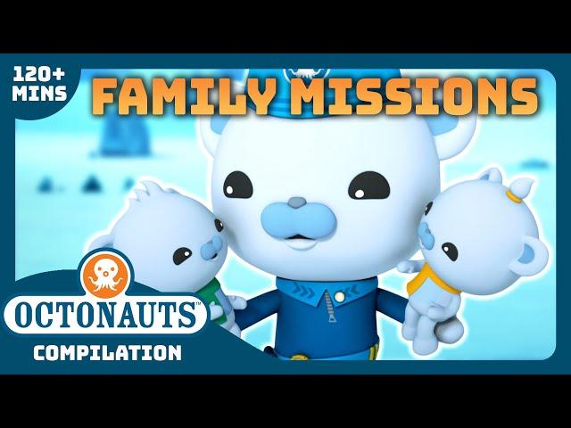 @Octonauts - ‍️ Polar Bear Family Arctic Missions  | 2 Hours+ Compilation