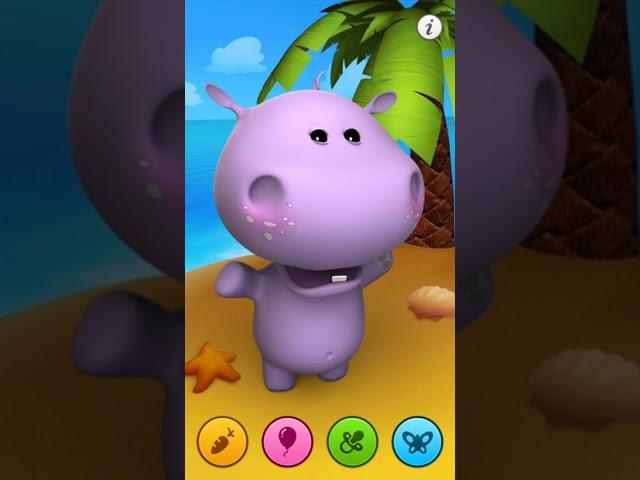 Talking Baby Hippo - (Version V2.1 for iPhone/iPod Touch) - (Full Gameplay)