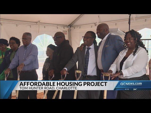 Local leaders break ground on affordable housing project