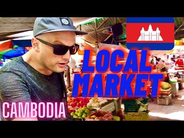 Local Street Market - Cambodia - Boeung Trabek Plaza