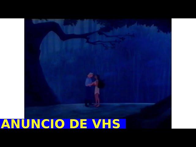 Anuncio Pocahontas clásicos 1995 VHS comercial