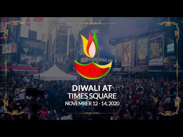 Diwali at Times Square 2021