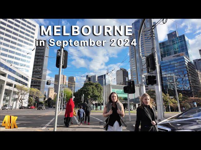 Experience Melbourne Australia in September 4K Video