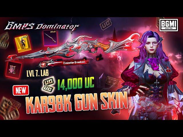 New BMPS dominator Crate | ThronMaker Kar98K Skin | 14K Uc Ultimate crate opening | BGMI