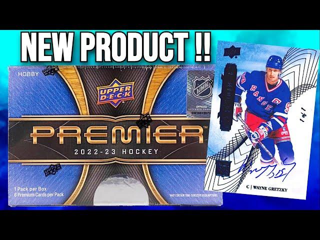 GOLD AUTO !! 2022-23 Upper Deck PREMIER Hockey Box Opening !!