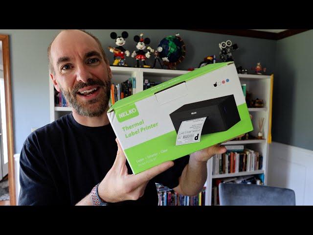 Nelko PL70e-BT Thermal Label Printer - Unboxing, Setup, Printing