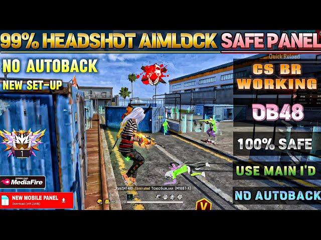 NEW ANTIBAN FF PANEL NO AUTOBACK NO BAN LIVE PROOF  NEW SET-UP OB48