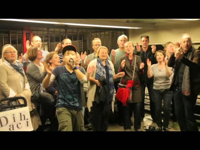 Daichi - Beat Boxer featuring German Choir in NYC