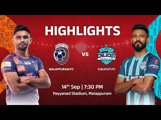 Match 5: Malappuram FC vs Calicut FC | English Highlights | Super League Kerala 2024