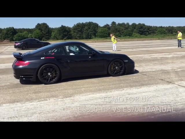 ESMOTOR Porsche 997 Turbo ES700 VS ES850