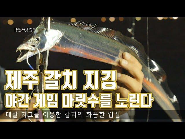 제주도 갈치 지깅 넣으면 나오는 탐사! [THE ACTION #31 백민수 편]
