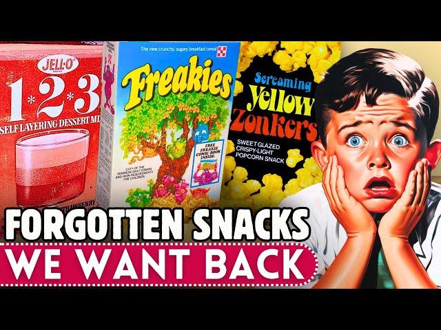 24 Forgotten Snacks, Kids Today Will Never Understand!