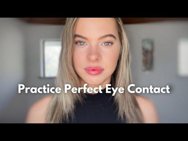 Improve Your Eye Contact In 1 Minute & Boost Confidence Instantly.