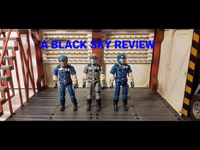 Black Sky's 1998 Cobra Infantry Team 3-Pack of Vipers 1:18 Scale Action Figure Review.