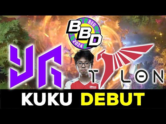 KUKU DEBUT !!! TALON ESPORTS vs YANGON GALACTICOS - BB DACHA BELGRADE SEA DOTA 2