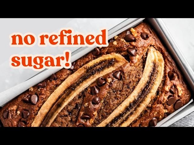 Healthy Banana Bread Recipe | No Refined Sugar | Ambitious Kitchen