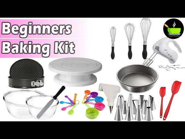 Baking Kit For Beginners | Essential Baking Tools For Beginners | Baking Essentials For Starters