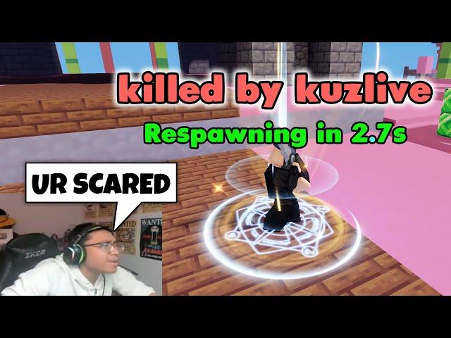 I Stream Sniped MILYON And Beat HIM.. (Roblox Bedwars)