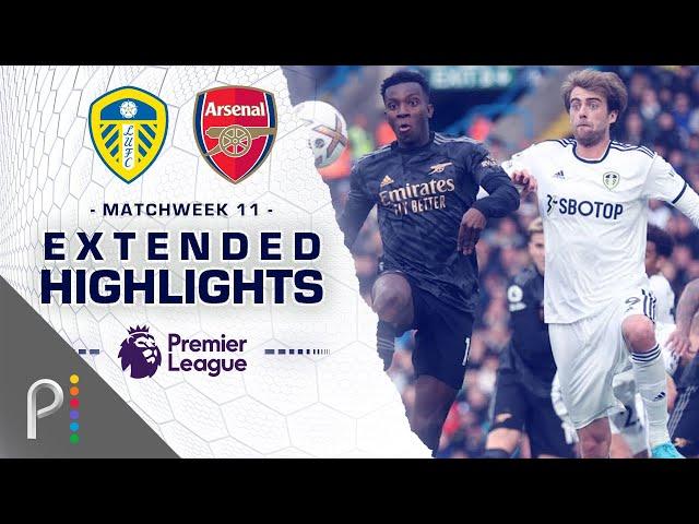 Leeds United v. Arsenal | PREMIER LEAGUE HIGHLIGHTS | 10/16/2022 | NBC Sports