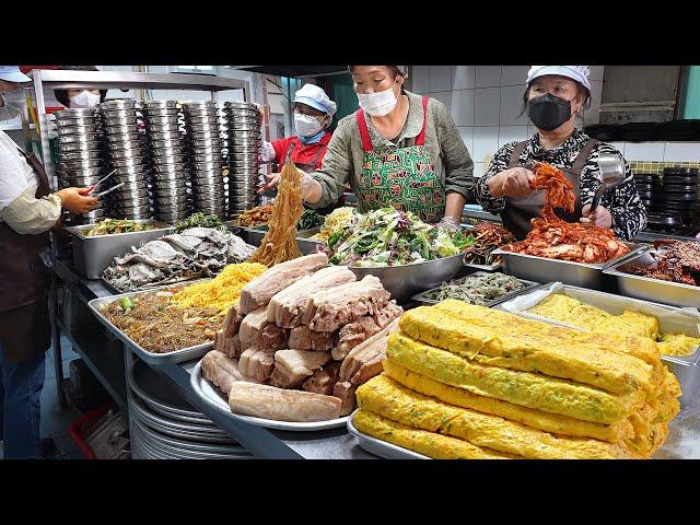 Amazing! Delicious home-cooked dishes made by Korean mothers. TOP3 Korean food Restaurant.