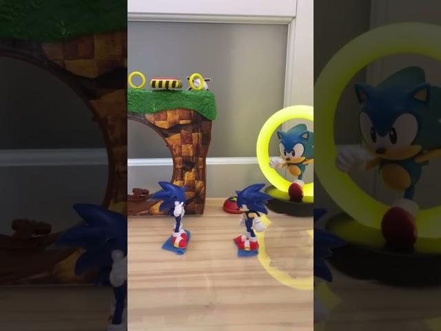 2 Sonic’s? #sonic #stopmotion #shorts